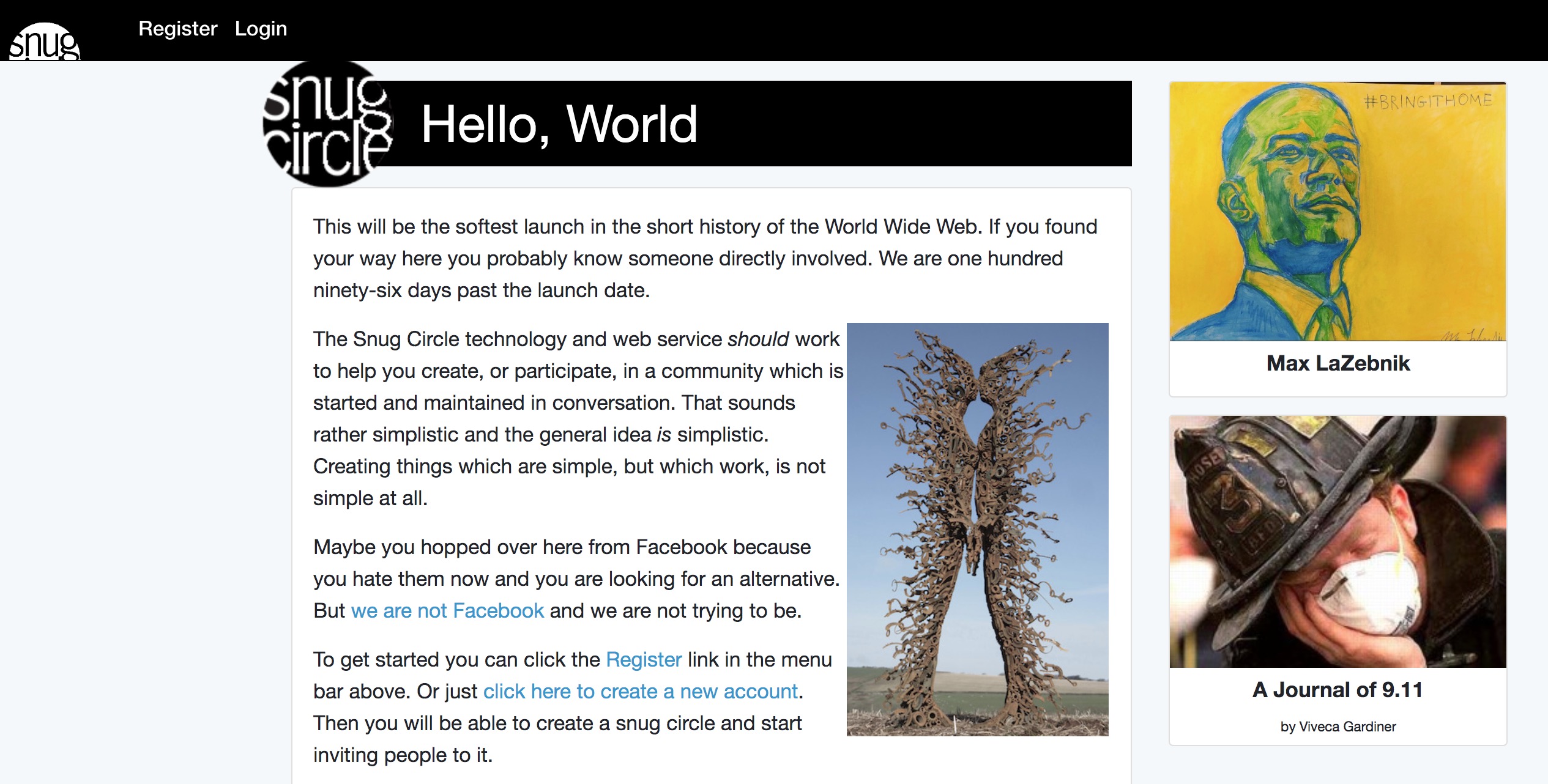 SnugCircle screenshot